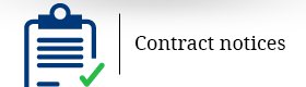 Contract notices
