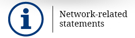 Network-related statements